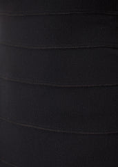 Asymmetric Dress in Black